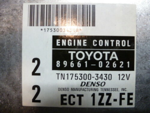 NY334-11 OEM WARRANTY 99 00 COROLLA ENGINE CONTROL COMPUTER MODULE ECM ECU EBX
