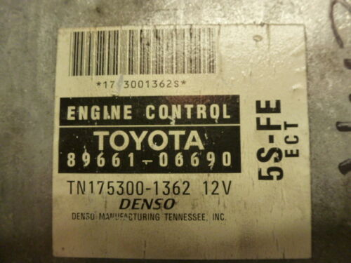 NY316-17 OEM 1999 TOYOTA CAMRY SOLARA WARRANTY ENGINE CONTROL COMPUTER ECM ECU