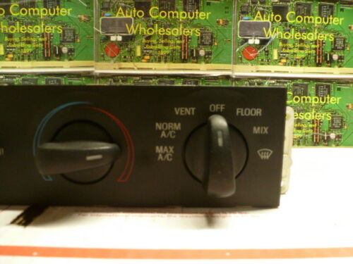 A154-9 OEM WARRANTY 1995 FORD TAURUS TEMP AC HEAT CLIMATE CONTROL UNIT