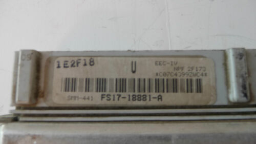 272-13 WARRANTY 1996 Ford Thunderbird Engine Control Computer Brain ECM ECU