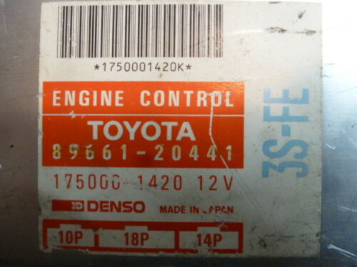 NY336-27 OEM WARRANTY 89 CAMRY CELICA ENGINE CONTROL COMPUTER MODULE ECM ECU EBX