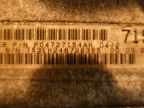 NY281-2 OEM WARRANTY 1998 VOYAGER CARAVAN ENGINE CONTROL COMPUTER BRAIN ECM ECU