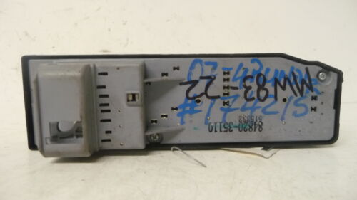 MW83-22 OEM 2006-2009 TOYOTA 4RUNNER LEFT FRONT DOOR MASTER POWER WINDOW SWITCH