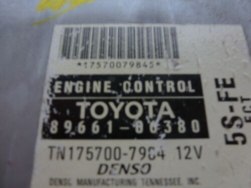 NY166-25 OEM WARRANTY 97 TOYOTA CAMRY ENGINE CONTROL COMPUTER BRAIN EBX ECM ECU