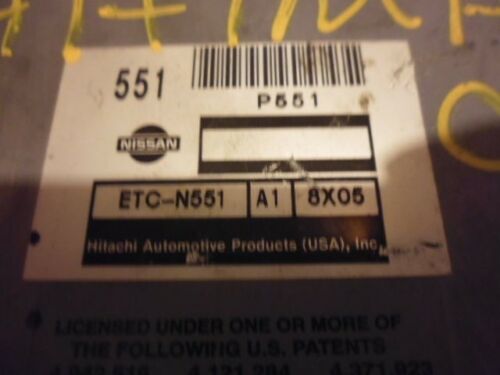 WS28-10 OEM WARRANTY 1998 99 ALTIMA TRANSMISSION CONTROL MODULE COMPUTER TCM TCU