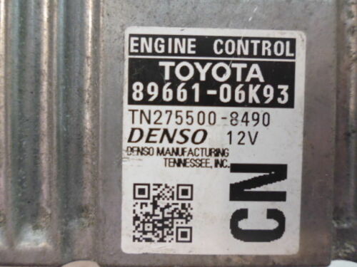 NY66-5 OEM WARRANTY 2012 2013 CAMRY Engine Control Computer Brain ECM ECU EBX
