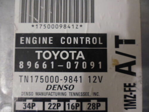 NY23-2 OEM WARRANTY 1997 97 AVALON Engine Control Computer Brain ECM ECU EBX