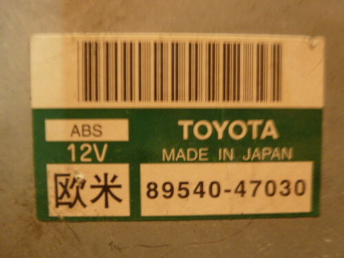 NY318-6 OEM WARRANTY 2001-2003 TOYOTA PRIUS ABS CONTROL MODULE