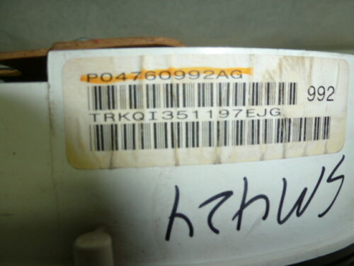 SM424 OEM WARRANTY 2001 2002 2003 DODGE STRATUS Instrument Cluster Speedometer