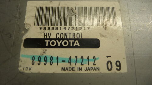 NY449-1 OEM WARRANTY 2006-2009 TOYOTA PRIUS VEHICLE CONTROL COMPUTER MODULE