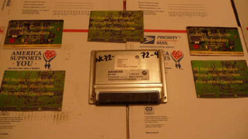 NC72-4 WARRANTY OEM 1998 528i E39 Engine Control Computer Brain ECM ECU EBX