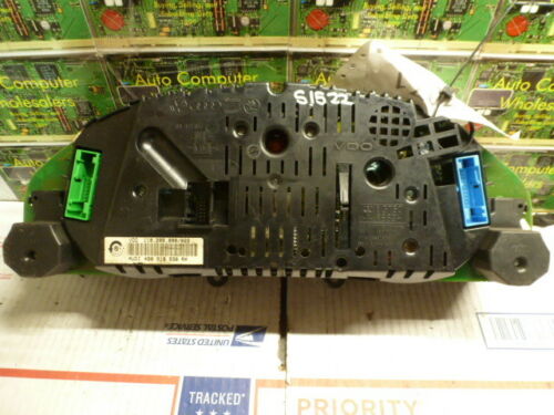 S1522 OEM WARRANTY 1998 1999 AUDI A6 INSTRUMENT CLUSTER SPEEDOMETER 187,699