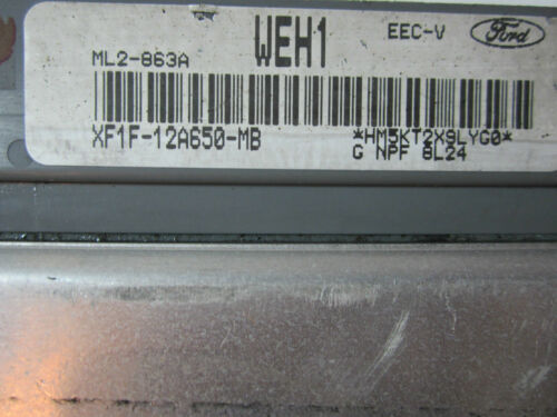 281-13 WARRANTY 1999 Sable Taurus Engine Control Computer Brain ECM ECU EBX