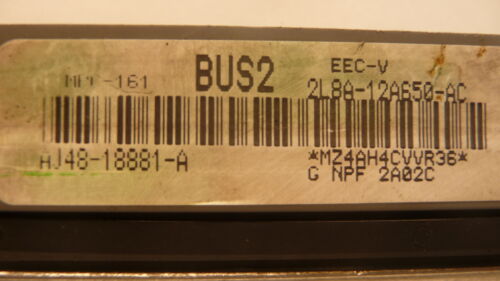 NY536-8 OEM PROGRAMMED 02 ESCAPE TRIBUTE ENGINE COMPUTER CONTROL MPC-161 ECM ECU