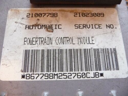 1 Year Warranty* 1996 96 Saturn S Series Engine Control Computer ECU ECM EBX