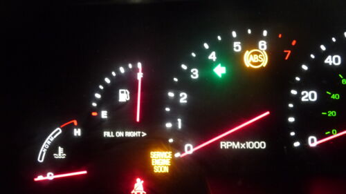 S2175 OEM WARRANTY 98 LINCOLN CONTINENTAL INSTRUMENT CLUSTER SPEEDOMETER 88,051